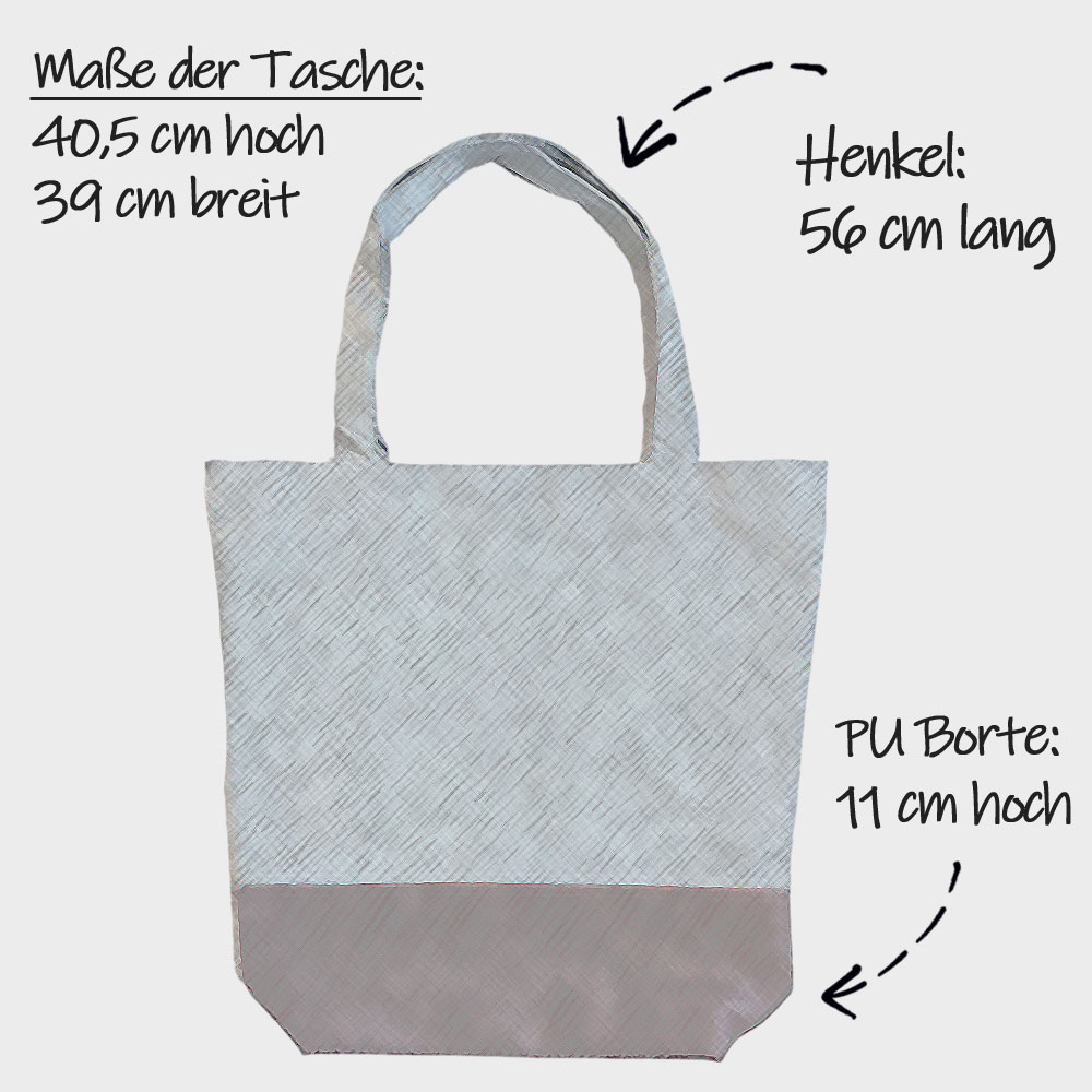 Maße der Shopper Bags von Penny Roger