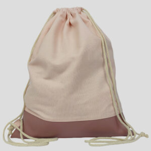 Penny Roger Turnbeutel - Rosa mit PU-Borte in Pink